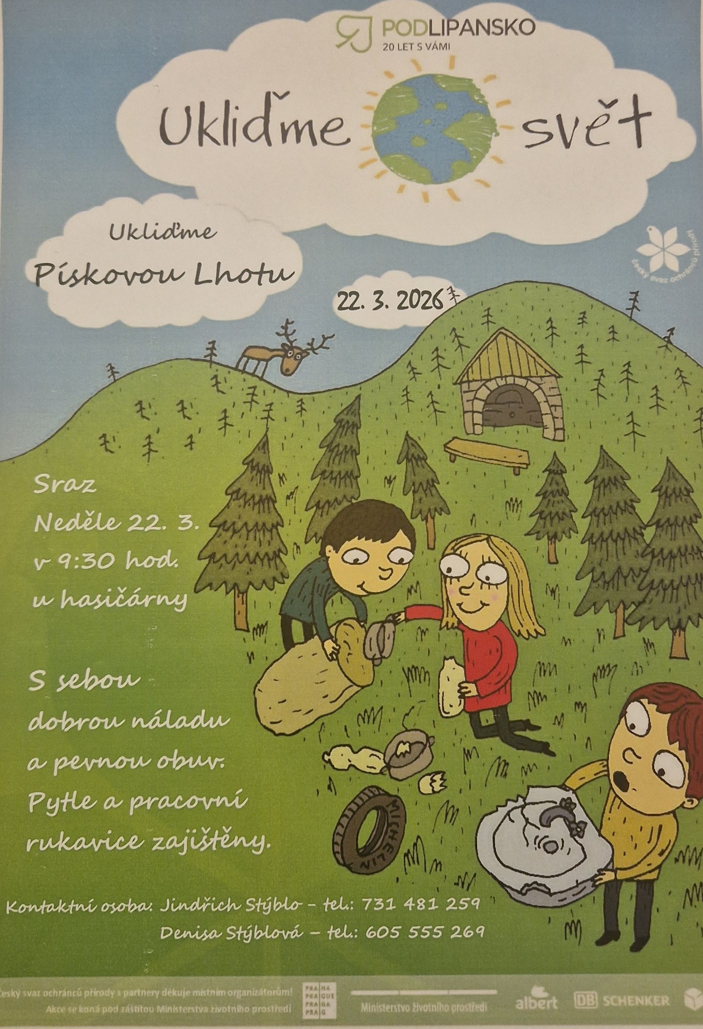 Leták k akci Ukliďme svět